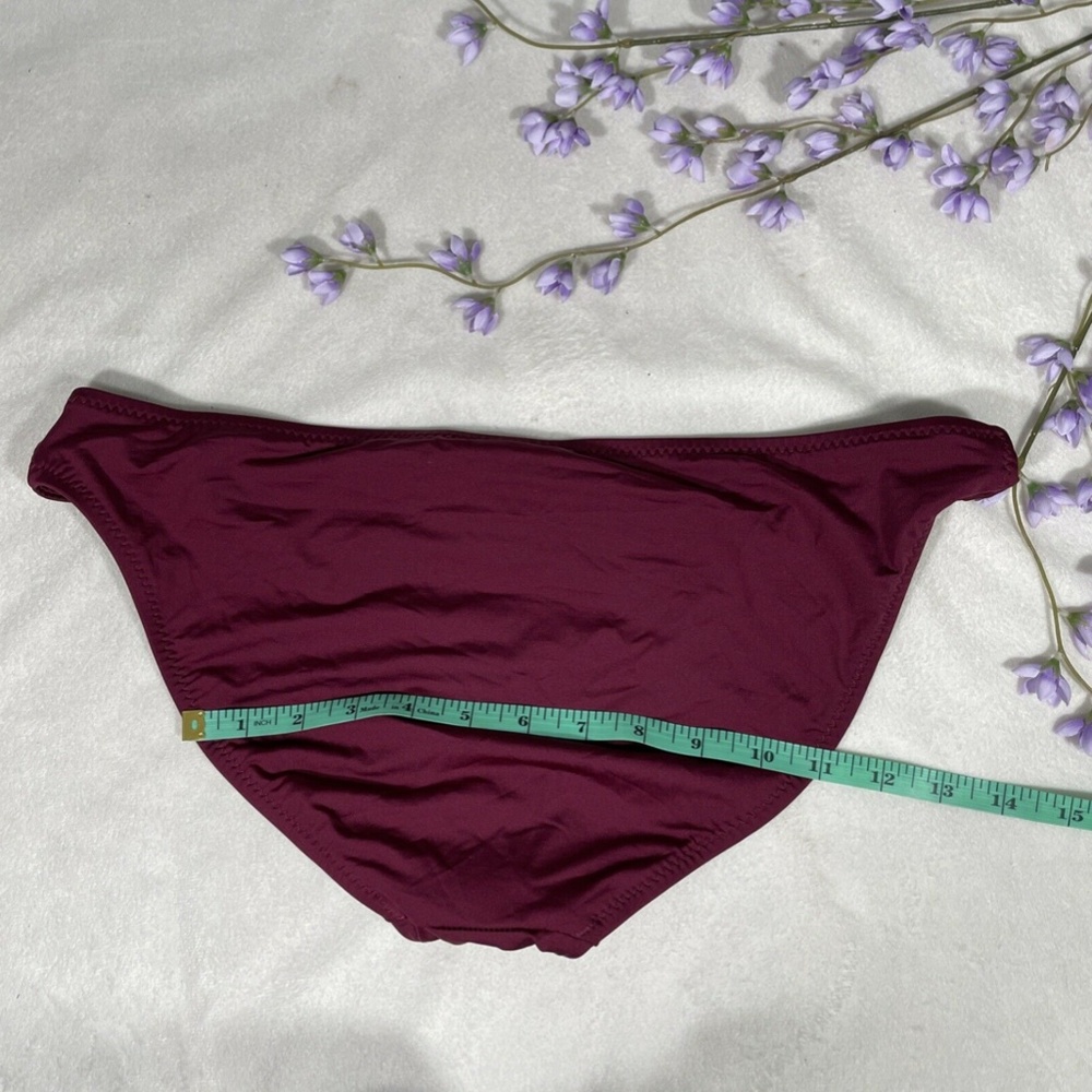 NEW Becca Beaded‎ Tab Side Hipster Bikini Bottom [SZ XL ] - Picture 10 of 12